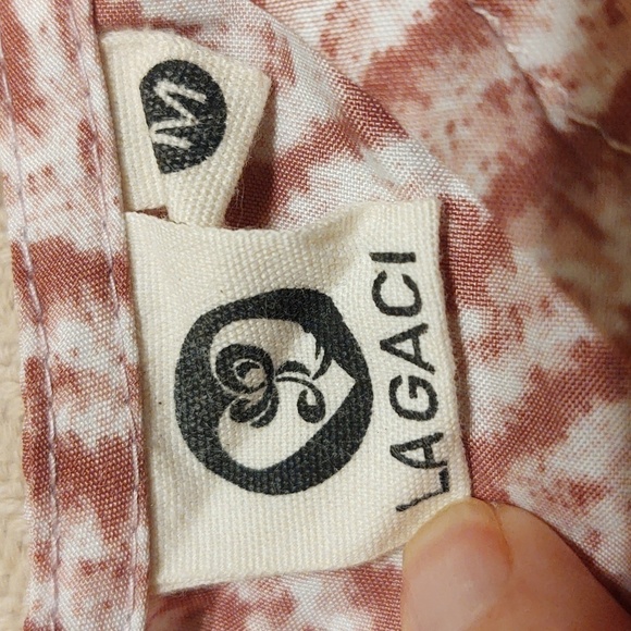 Lagaci Women's Cold Shoulder Blouse - Picture 5 of 5